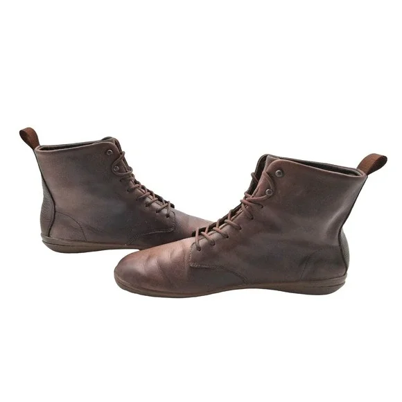 Vivobarefoot Boots Womens EU 41 US 10 Brown Leather Barefoot Thermal Chukka - Picture 15 of 15